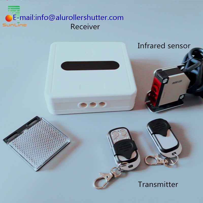 Roller shutter garage door remote control kit
