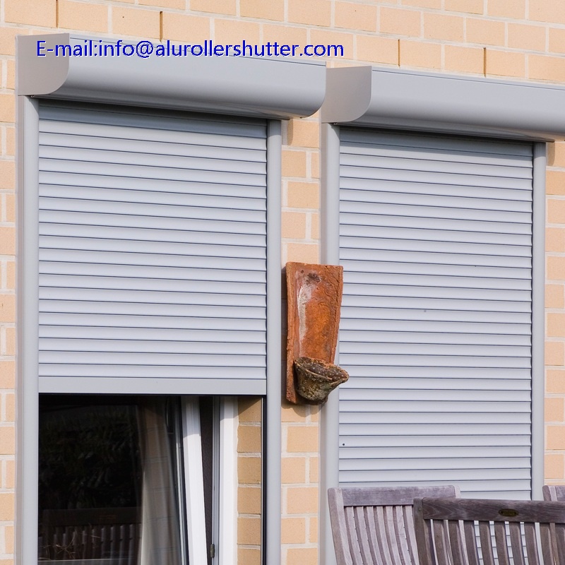 Motorized Roller shutter window