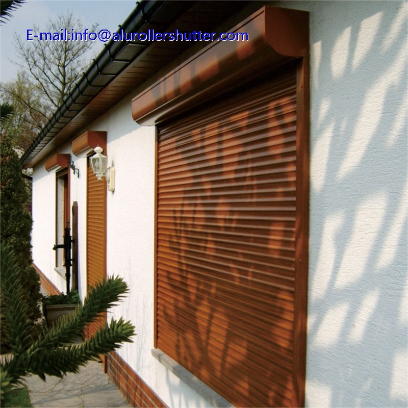Motorized Roller shutter window