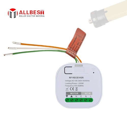 Mini RF Receiver for Roller Shutters
