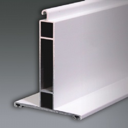 Aluminum roller shutter 77mm bottom slat