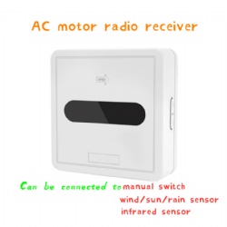 AC252-01 Receptor de radio de motor tubular de CA