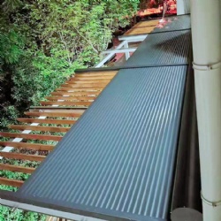 Horizontal Aluminium roller shutter for outdoor roof