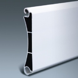 Persiana enrollable de aluminio 56 listones de doble capa