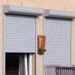 Motorized Roller shutter window